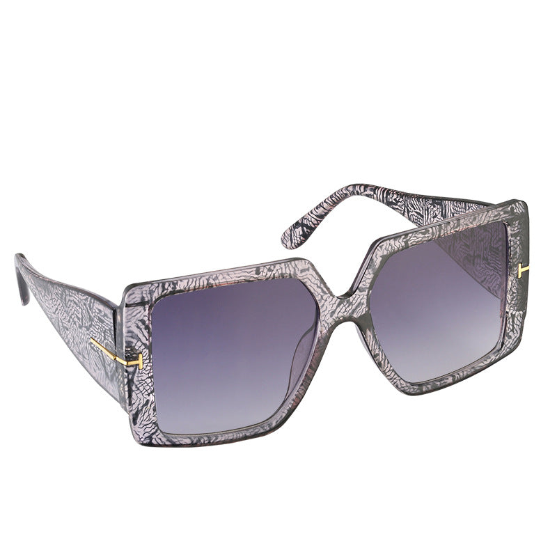 New Ladies Fashion Personality Black Sunglasses