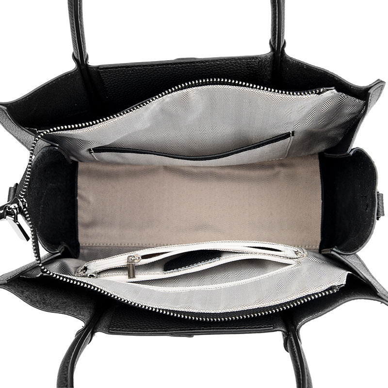 Leather Fashionable Crossbody Tote Bag For Women
