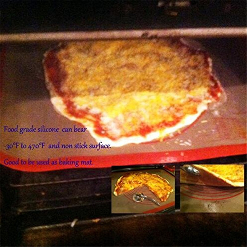 Silicone Baking Mat, High-Temperature Non-Stick Fiberglass