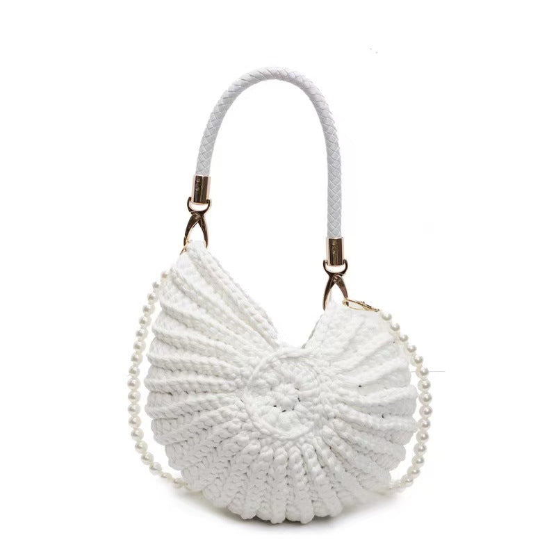 Handwoven Crossbody Bag with Adjustable Strap